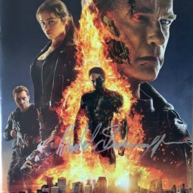 Arnold Schwarzenegger Autographed Terminator Picture Book