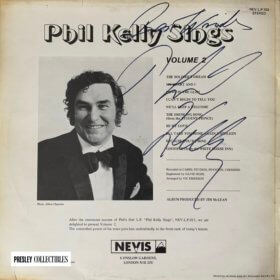 Phil Kelly Autograph
