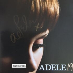 Adele Signed CD Available For You To Own - Presley Collectibles