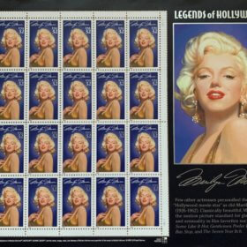 Marilyn Monroe Stamp Sheet 1996