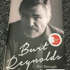 Burt Reynolds Signed Book