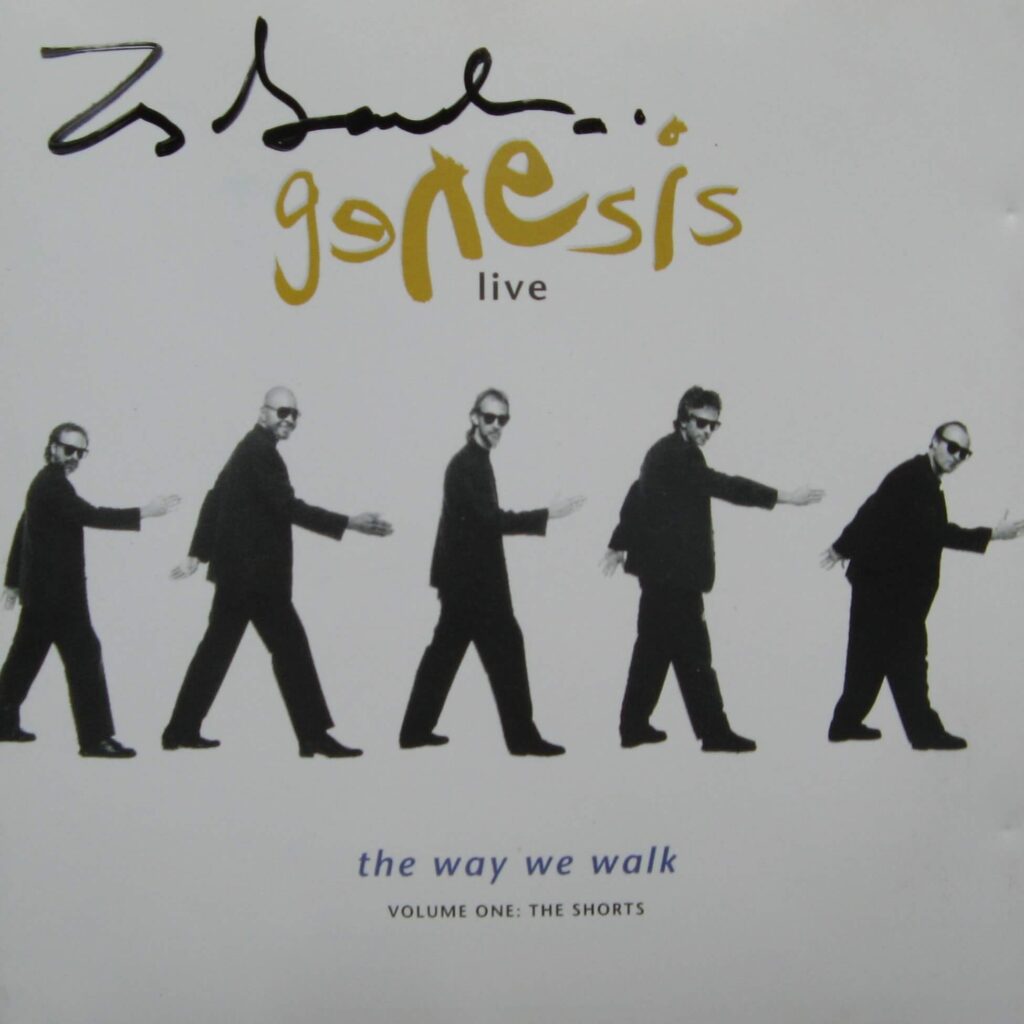 Phil Collins autograph