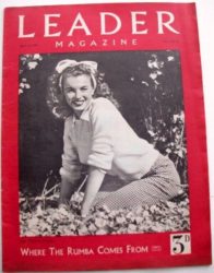 Marilyn Monroe Leader Magazine April 13 1946