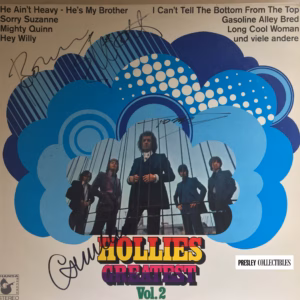 The Hollies Autographs