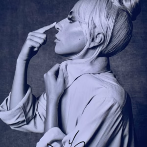 Lady Gaga Hand Signed 8.5x12 Photo