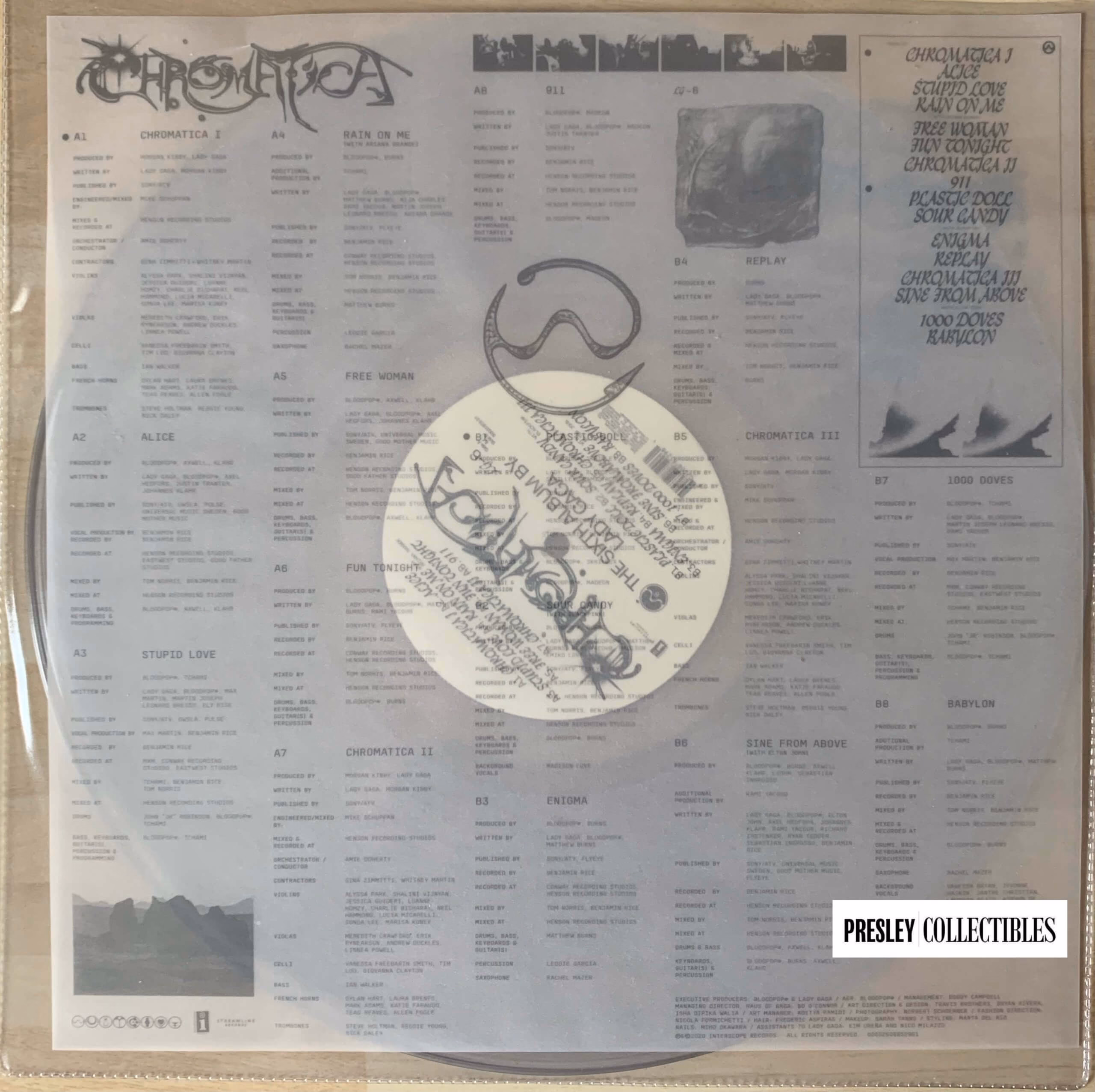 Lady Gaga Signed Chromatica