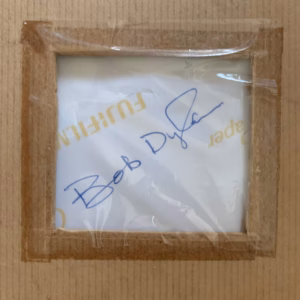 Bob Dylan Autograph