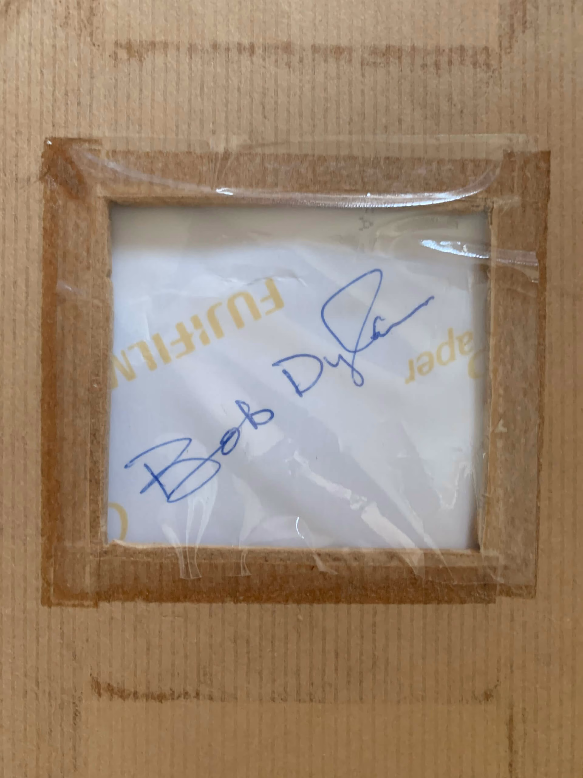 Bob Dylan Autograph