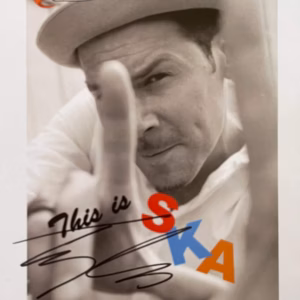 Tyber Cranstoun Autograph: “This Is Ska” signed promo photo, COA certificate, guaranteed delivery by Presley Collectibles.