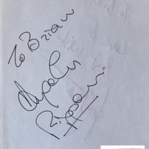 Angela Rippon Signature