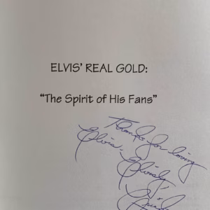 Elvis Presley Autograph Rarest