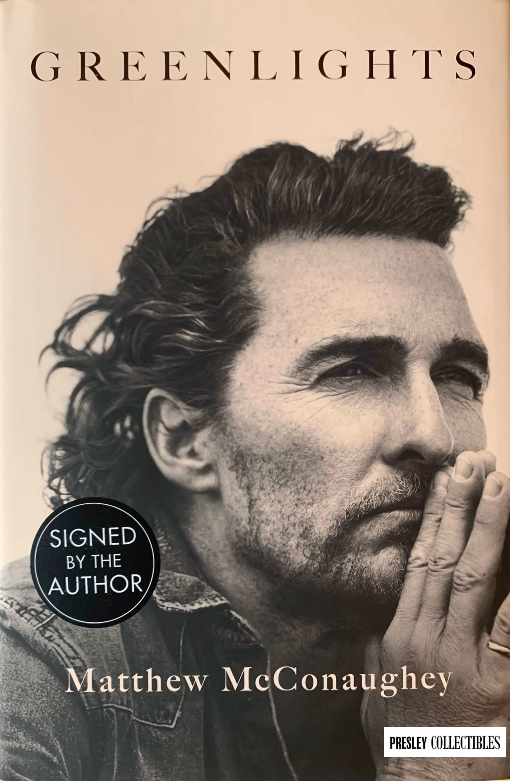 Matthew McConaughey Greenlights Signed
