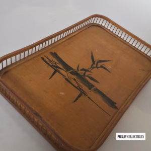 John Lennon Owned Brown Tray