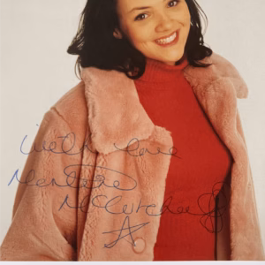Martine McCutcheon Signed Photo: 6"x4" BBC EastEnders promo, bold signature, COA, insured tracked delivery, Presley Collectibles.