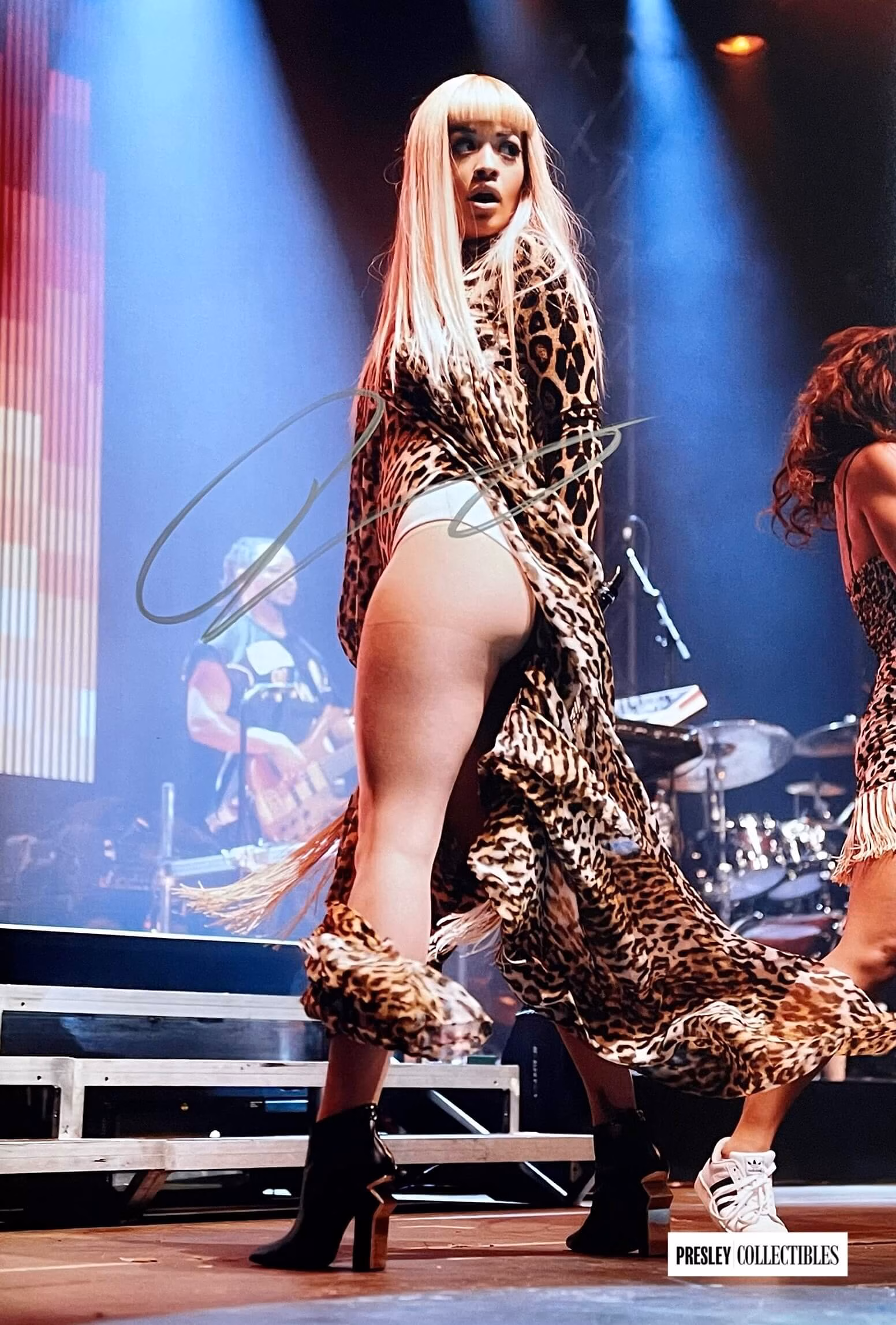 Rita Ora Signed Poster