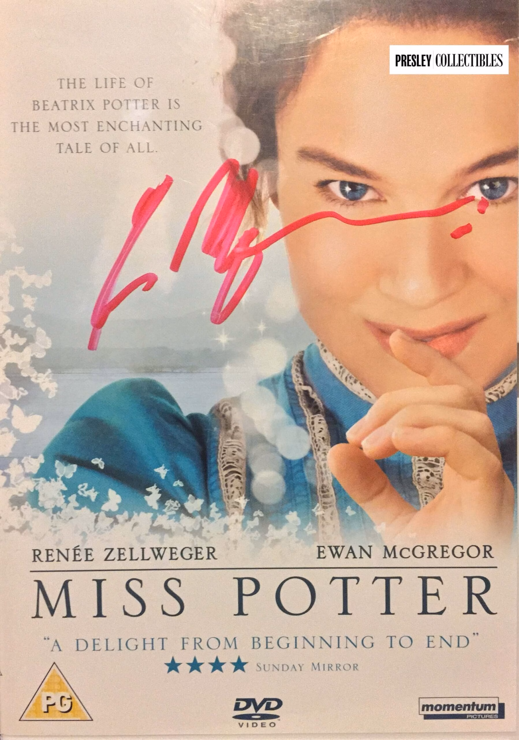 Renee Zellweger Autograph