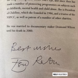 Esther Rantzen Autograph