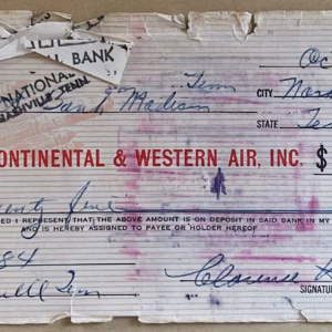 Hank Snow Autograph 4