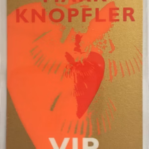 Rare Mark Knopfler 1996 VIP Pass