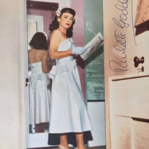 Paulette Goddard Autograph