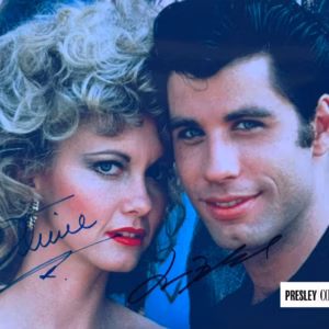 Grease Autographed Photo