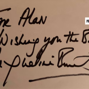 Jacqueline Bisset Autograph