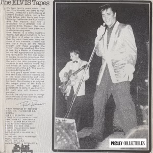 Elvis Presley –  The ELVIS Tapes