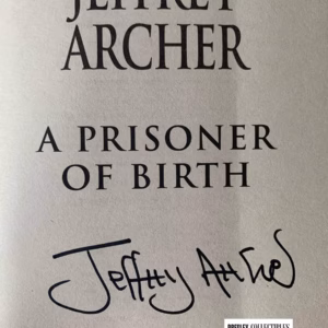 Jeffrey Archer Autograph