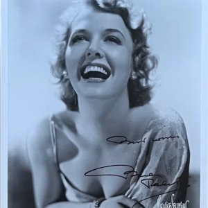 Beverly Roberts Signed Photo