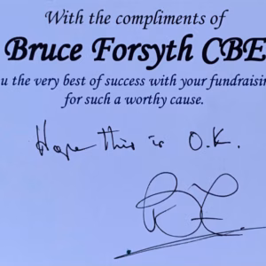 Bruce Forsyth Signed Photo
