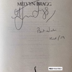 Melvyn Bragg Signed Book