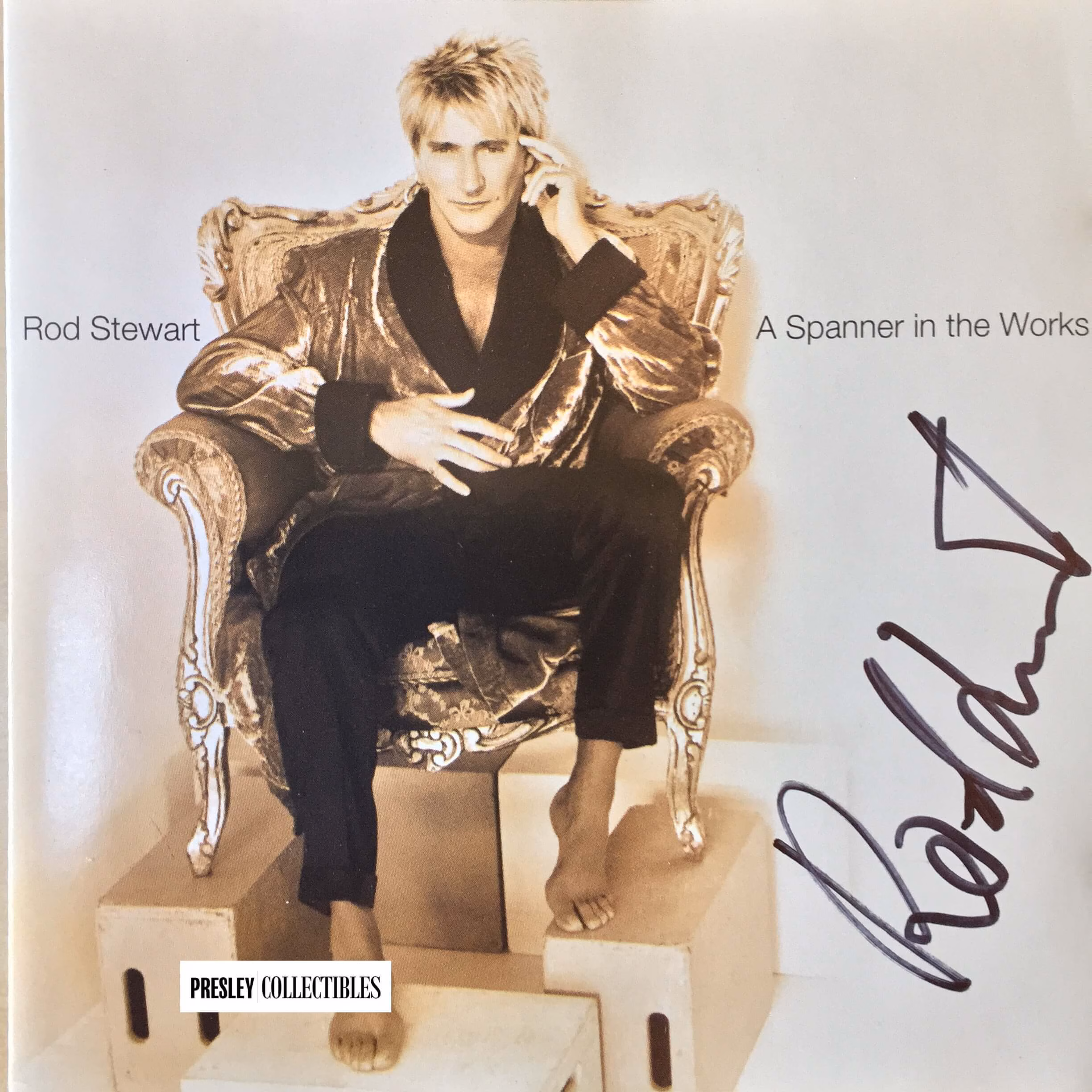 Rod Stewart Autograph