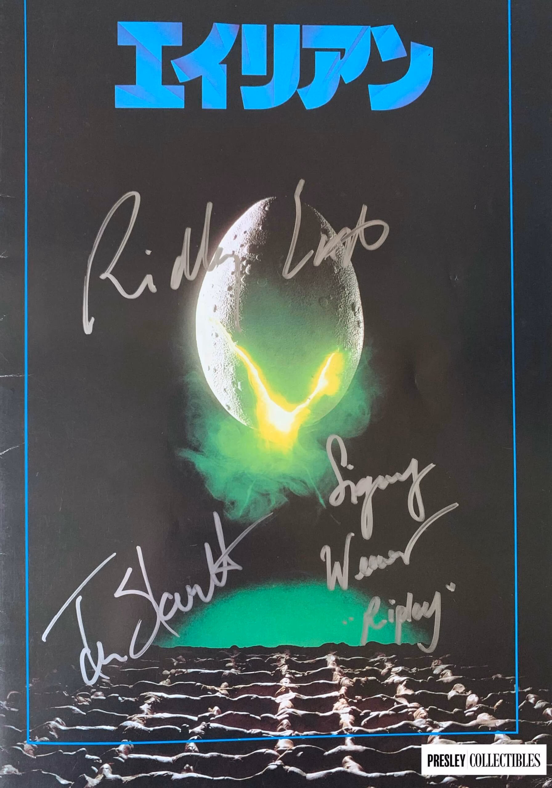Sigourney Weaver Alien Autograph