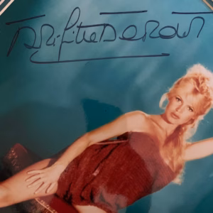 Brigitte Bardot Signed Photo