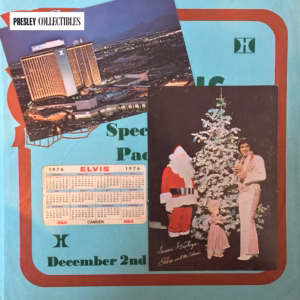 Las Vegas Hilton Elvis Special Souvenir Package