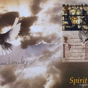 Joanna Lumley Hand Signed Spirit and Faith FDC