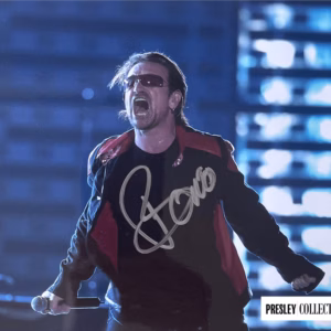 Bono Autograph