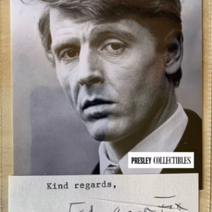 Edward Fox Autograph