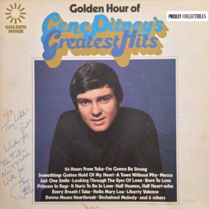 Gene Pitney Autograph