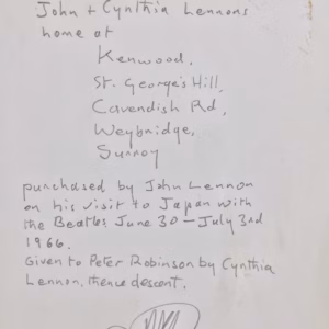 John Lennon Owned