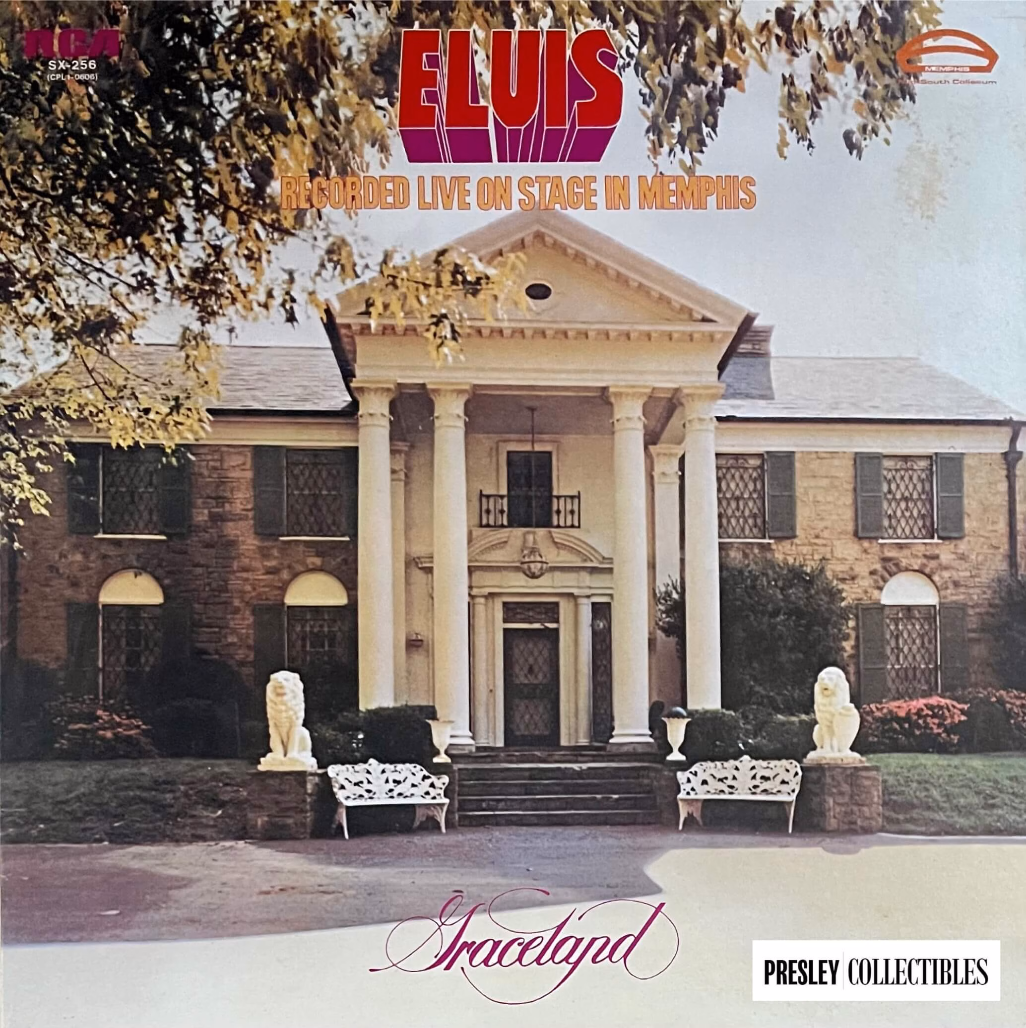 Elvis Presley – As Recorded Live On Stage In Memphis Japanese LP SX-256