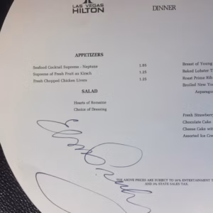 Elvis Presley Autograph