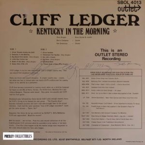 Cliff Ledger Autograph