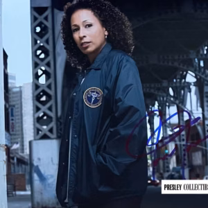 Tamara Tunie Autograph—certified Law & Order SVU promo photo with COA and written guarantee. Secure delivery by Presley Collectibles.