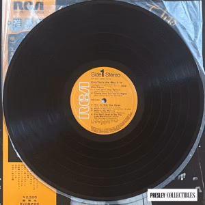Elvis Presley That's The Way It Is Japanese LP SX-201