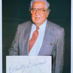 Cubby Broccoli Autograph