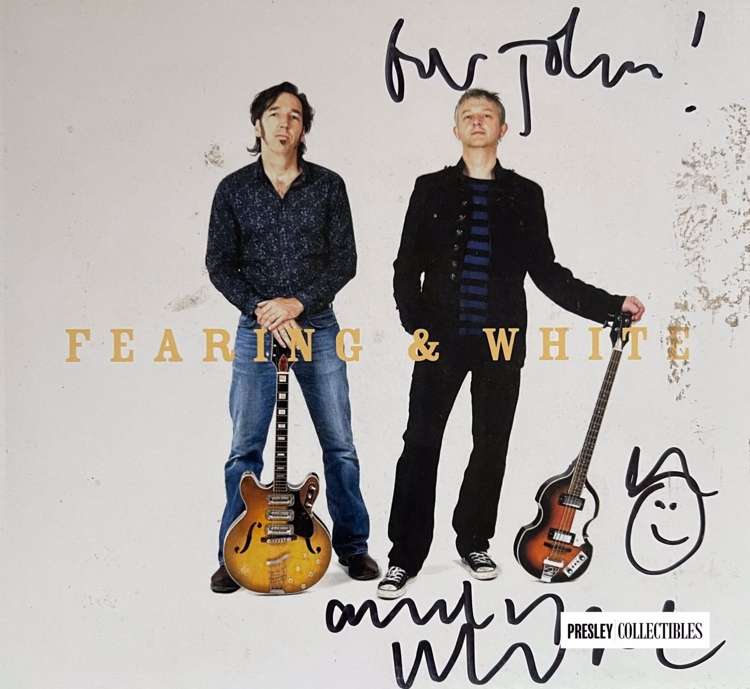 Andy White Autograph