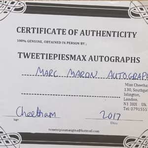 Marc Maron Autograph