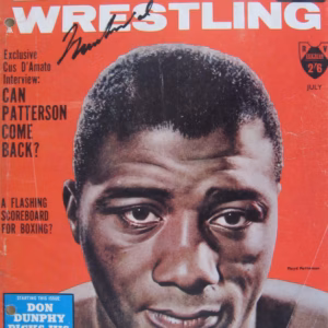 Muhammad Ali: Hand Signed "Boxing and Wrestling" Magazine July 1964