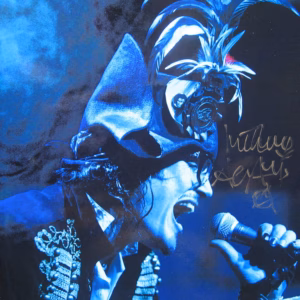 Adam Ant: Hand Signed 8.5x8.5 November 2012 UK Tour Programme